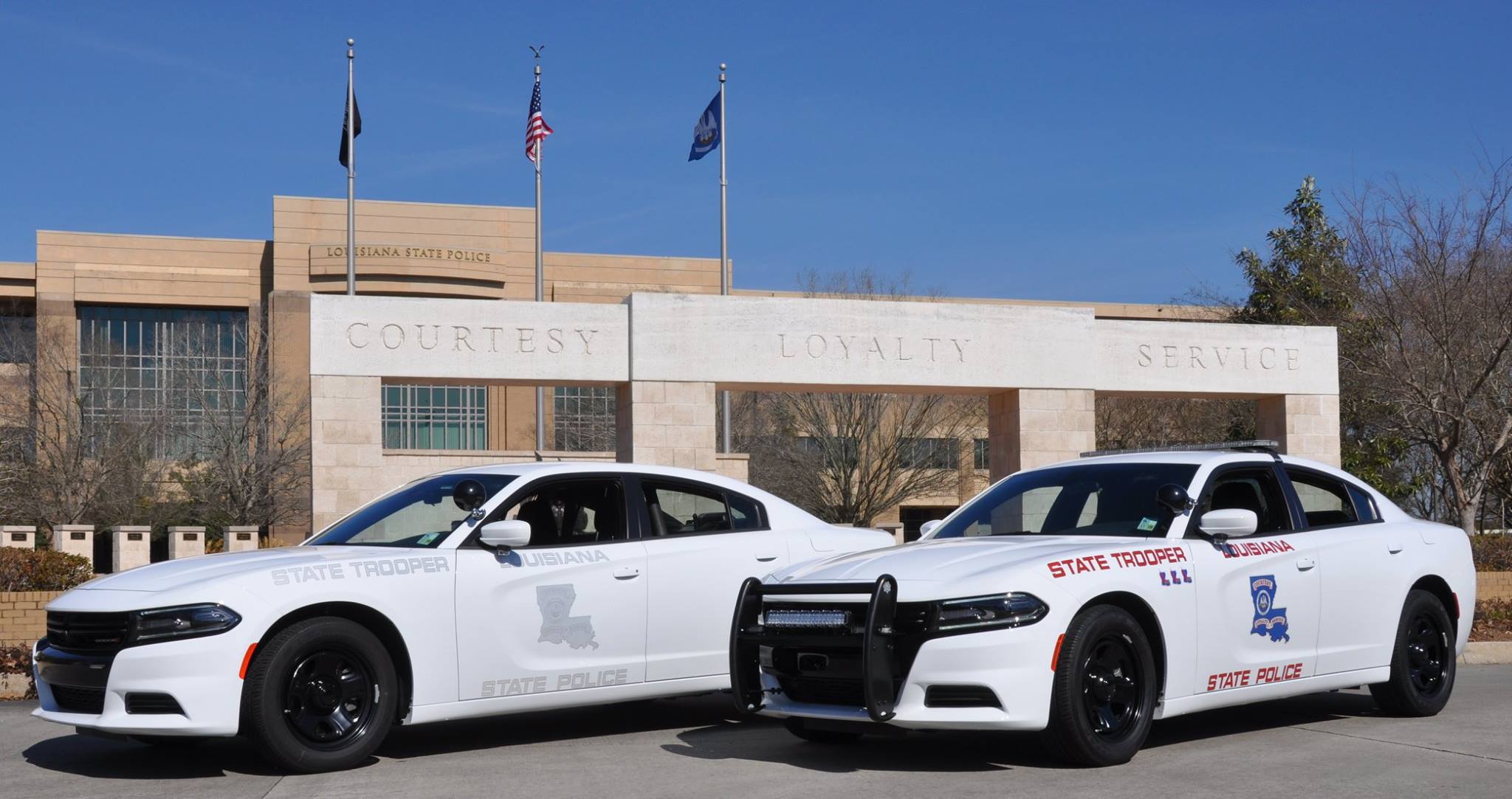 Dodge Charger Pursuit & Louisiana State Police Partners Against